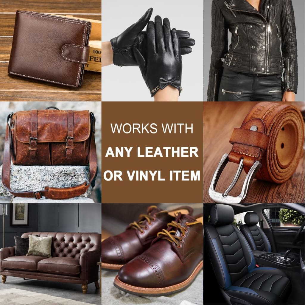 Leather toning cream set – scratch repair & waterproof
