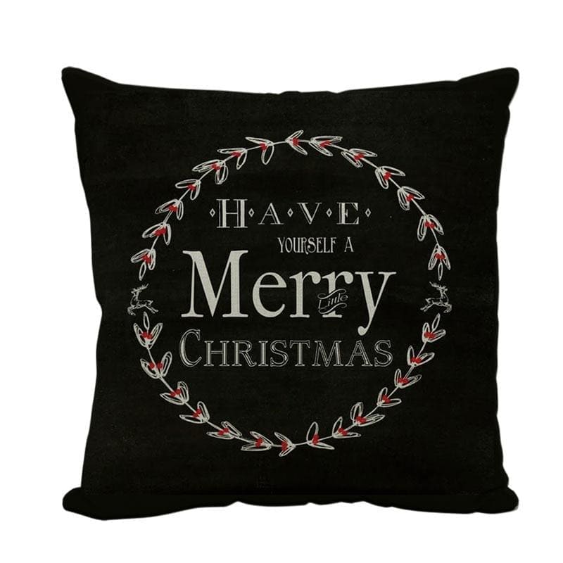 Linen decorative pillows cover - 13 / 45x45cm - christmas