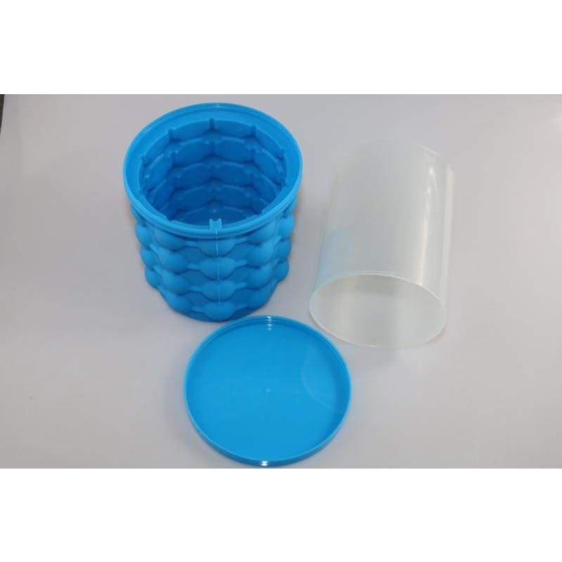 Magic ice cube maker - blue - cream tubs