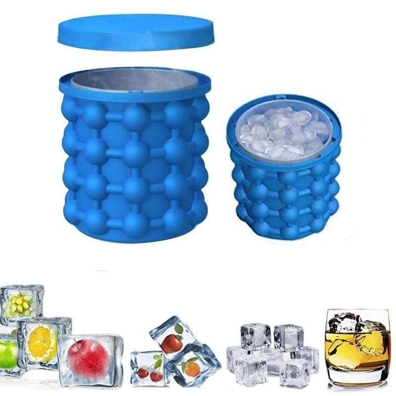 Magic ice cube maker - blue - cream tubs