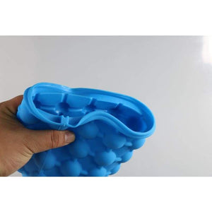 Magic ice cube maker - blue - cream tubs