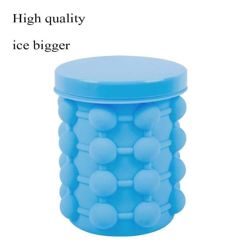 Magic ice cube maker - blue - cream tubs