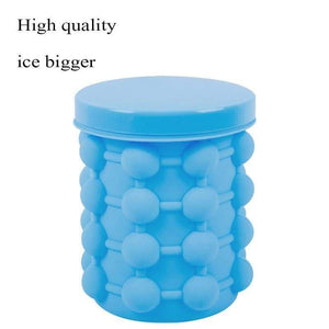 Magic ice cube maker - blue - cream tubs