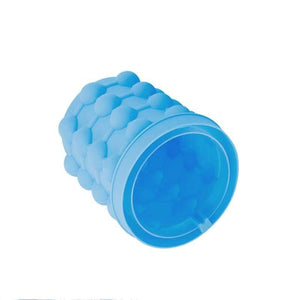 Magic ice cube maker - blue - cream tubs