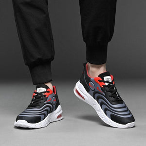 Men’s Sports Shoes Air Cushion Style Breathable Mesh