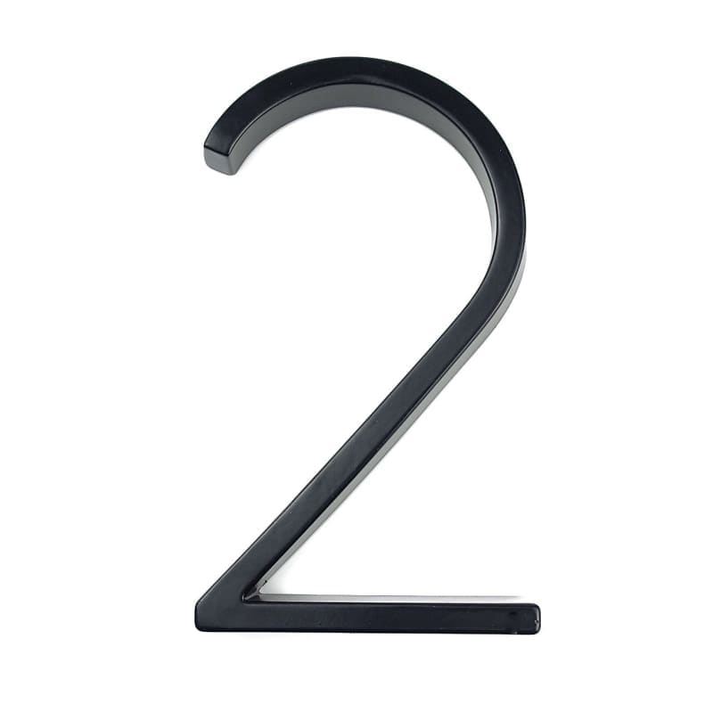 Modern house number just for you - 2 - door plates