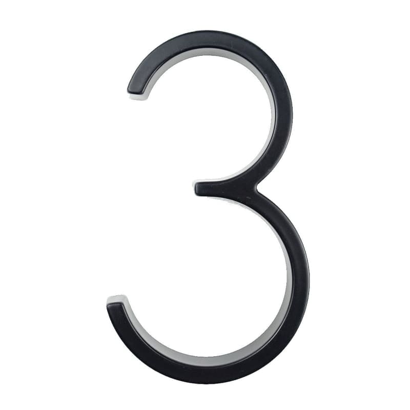 Modern house number just for you - 3 - door plates