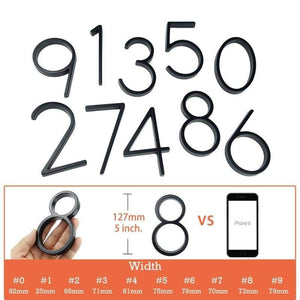 Modern house number just for you - door plates