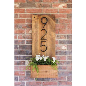Modern house number just for you - door plates