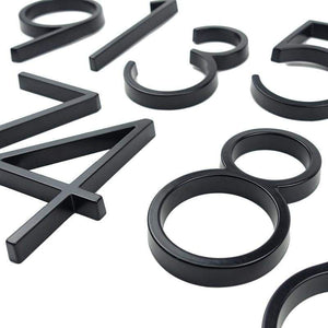 Modern house number just for you - door plates
