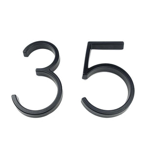 Modern house number just for you - door plates