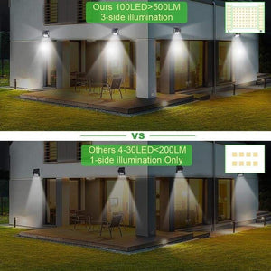 Outdoor led solar light