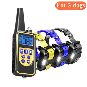 Rechargeable dog training collar with remote | waterproof 4