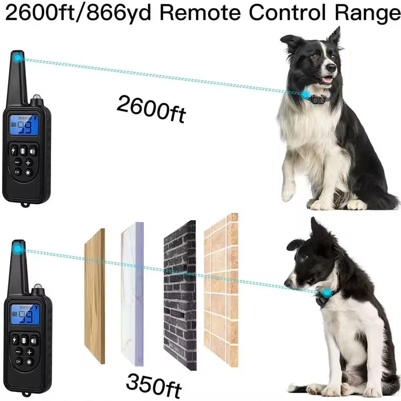 Rechargeable dog training collar with remote | waterproof 4