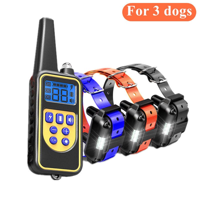 Rechargeable dog training collar with remote | waterproof 4