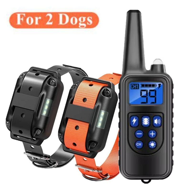 Rechargeable dog training collar with remote | waterproof 4