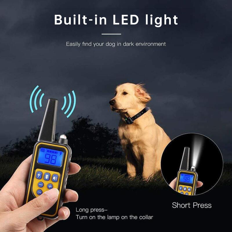 Rechargeable dog training collar with remote | waterproof 4