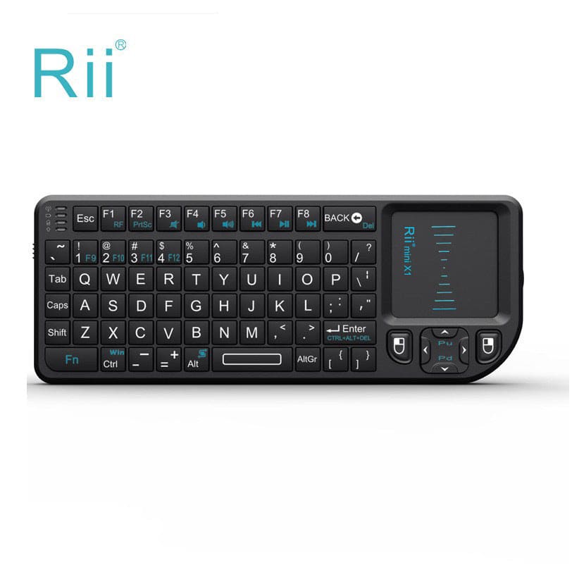 Rii x1 2.4ghz wireless mini keyboard with touchpad mouse –