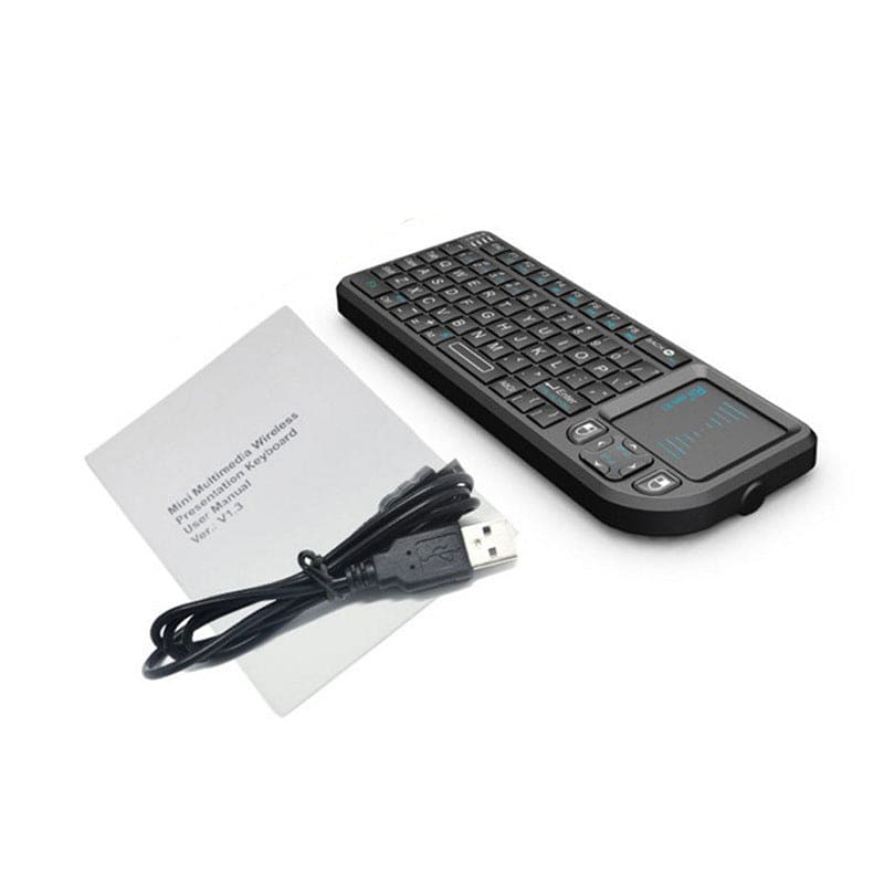 Rii x1 2.4ghz wireless mini keyboard with touchpad mouse –