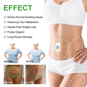 Shaper belly button patch – natural slimming & detox