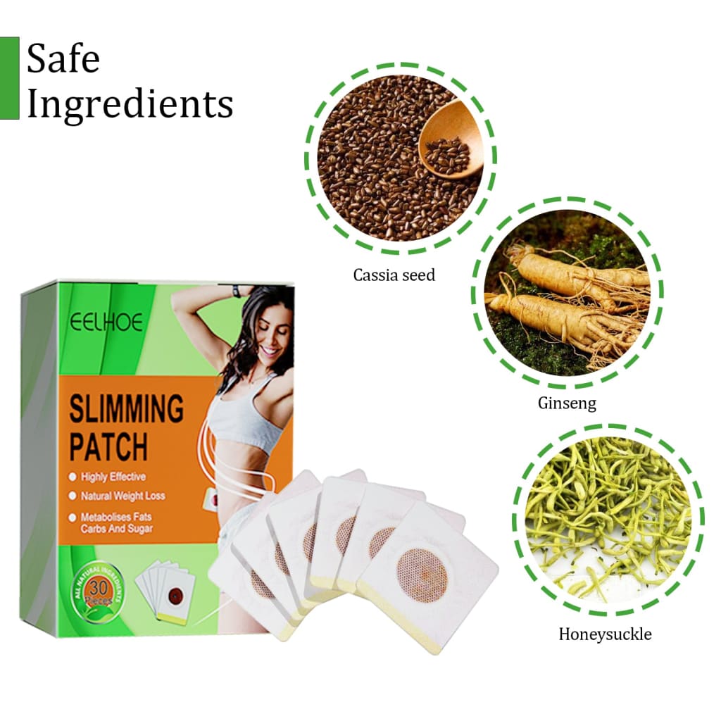 Shaper belly button patch – natural slimming & detox