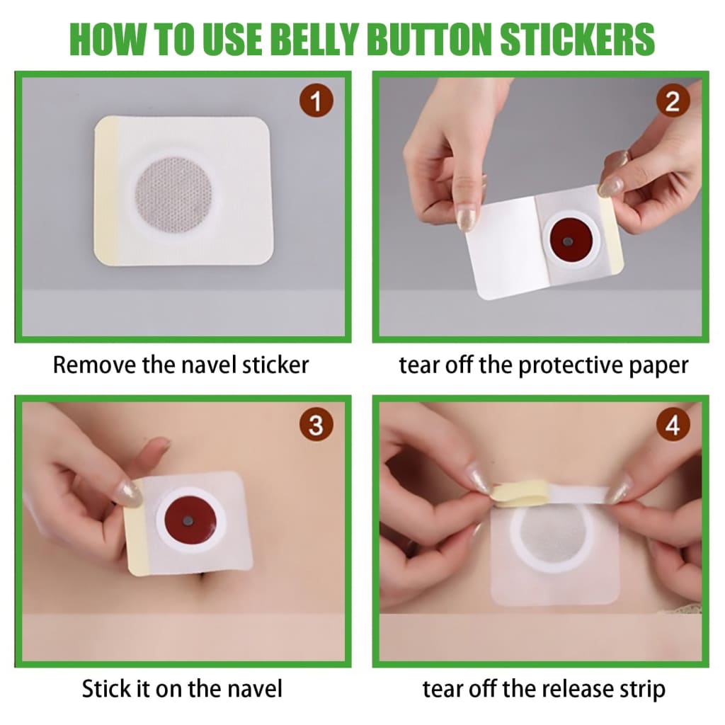 Shaper belly button patch – natural slimming & detox