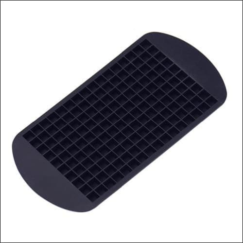 Silicone ice tray just for you - black - cube maker