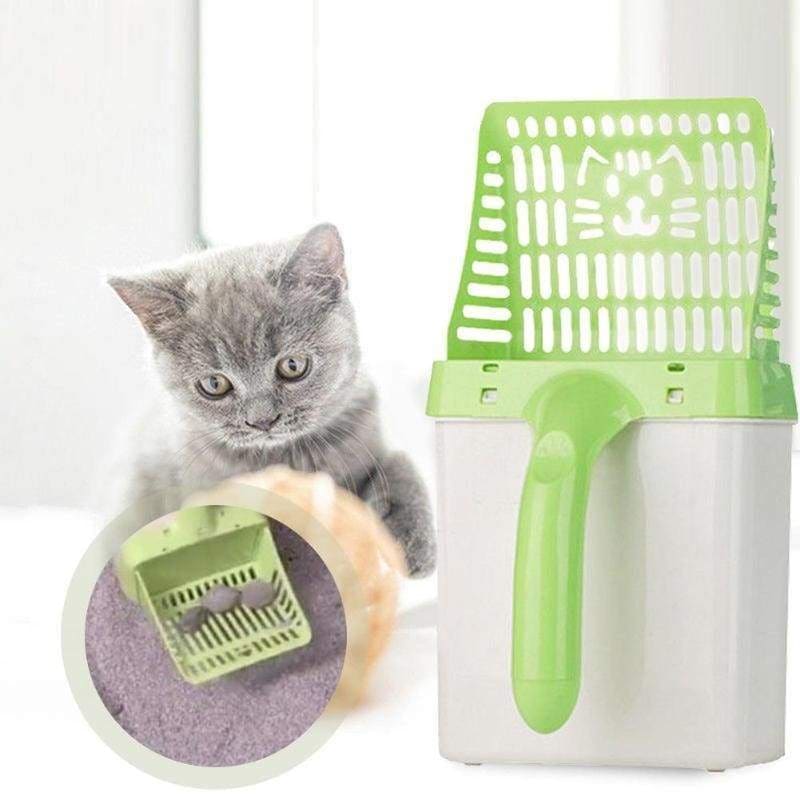 Smart cat litter scoop - & housebreaking