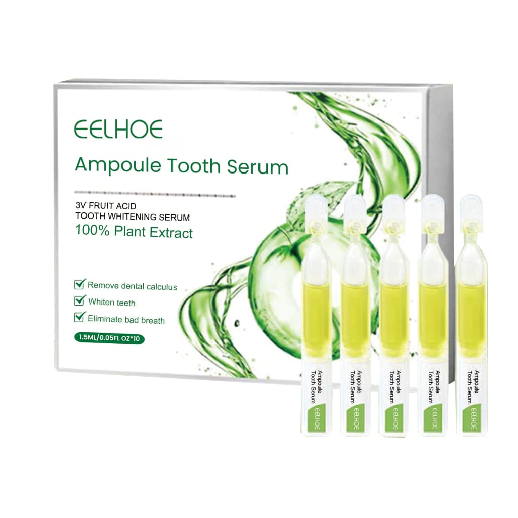 Teeth whitening serum for bad breath sensitive gums & stain