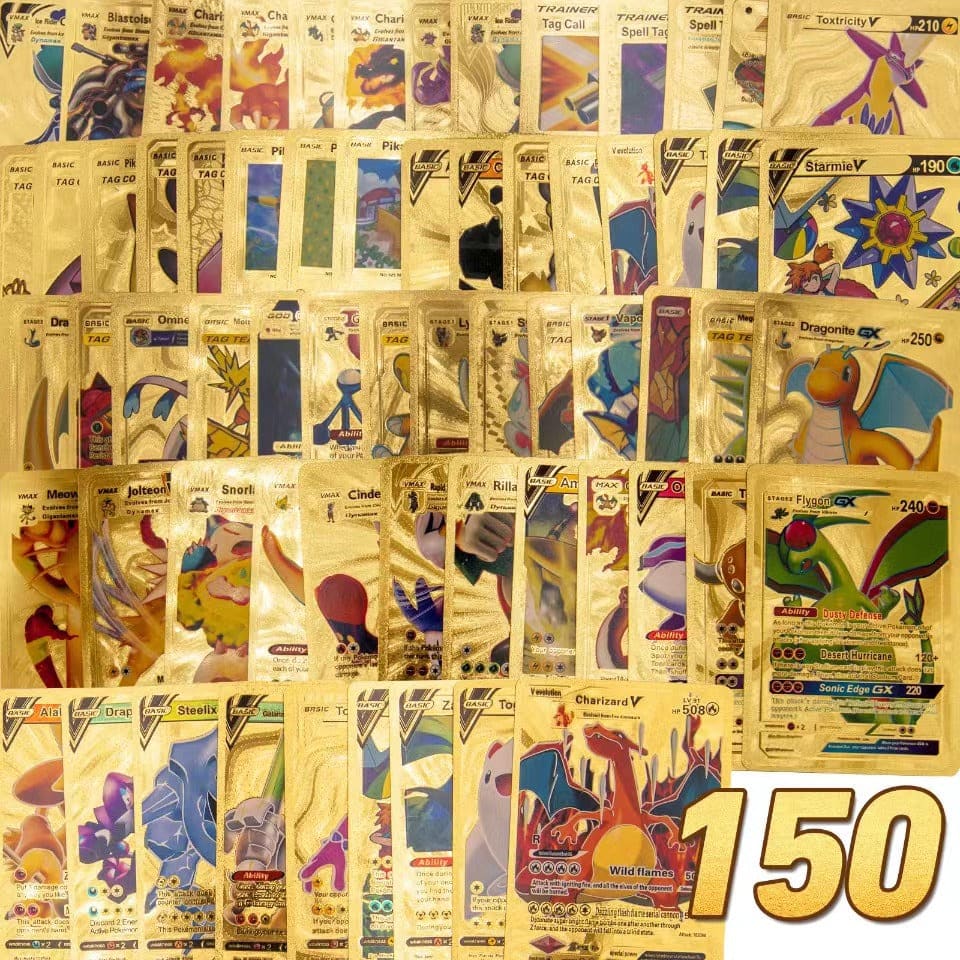 Ultra rare holographic pokémon cards – foil collector