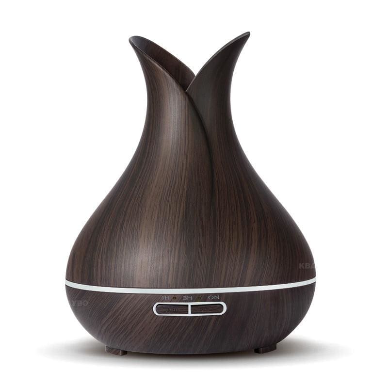 Ultrasonic mist humidifier with essential oils - 150ml dark