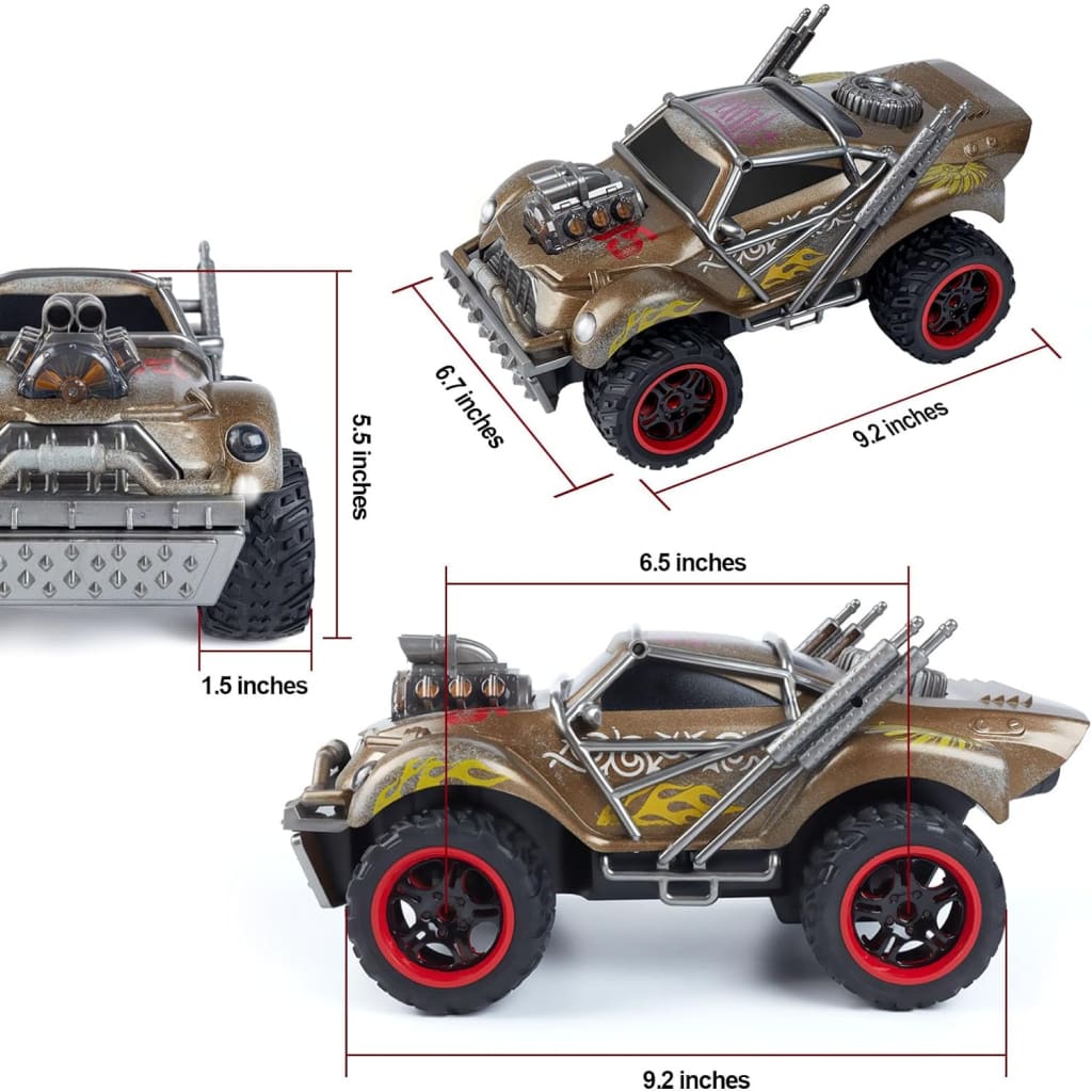 Wasteland style 1:14 scale rc car with led lights &