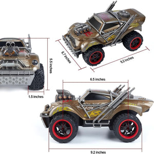Wasteland style 1:14 scale rc car with led lights &