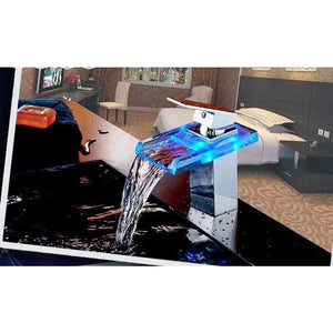 Waterfall bathroom faucet - defualt - accessories