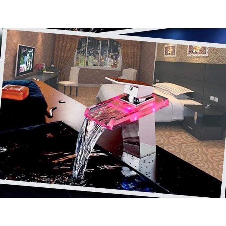 Waterfall bathroom faucet - defualt - accessories