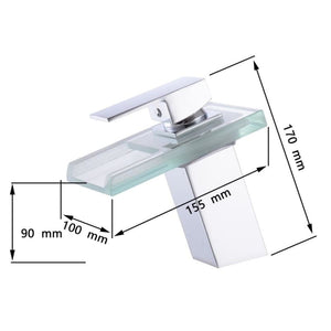 Waterfall bathroom faucet - defualt - accessories