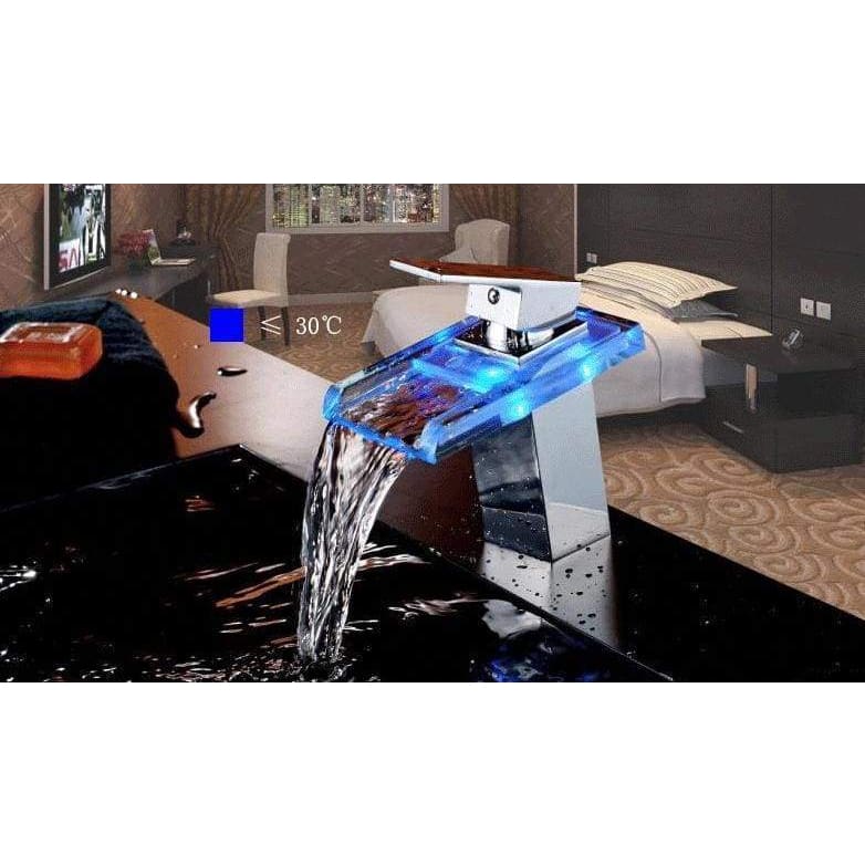 Waterfall bathroom faucet - defualt - accessories