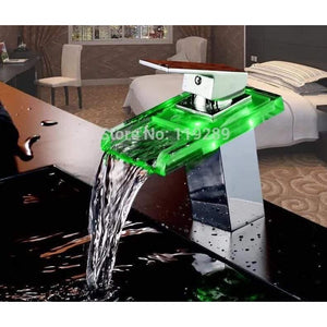 Waterfall bathroom faucet - defualt - accessories
