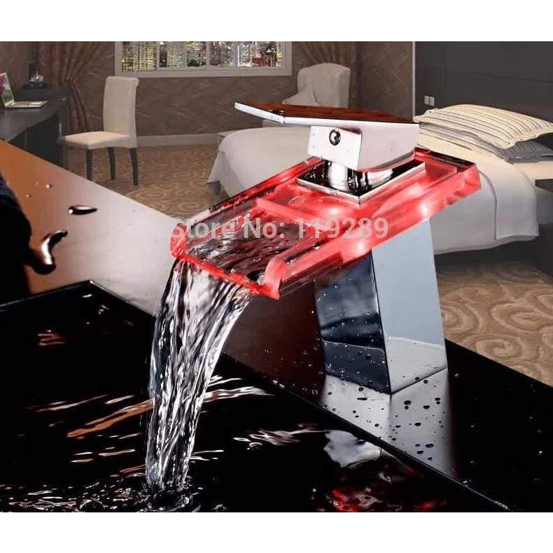 Waterfall bathroom faucet - defualt - accessories