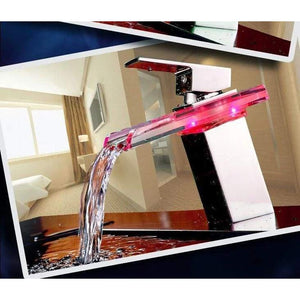 Waterfall bathroom faucet - defualt - accessories
