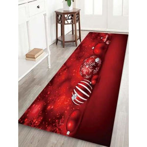 3D Christmas Floor Mat Just For You - Ball / 60x180 cm