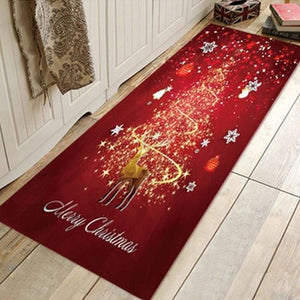 3D Christmas Floor Mat Just For You - New Elk / 60x180 cm