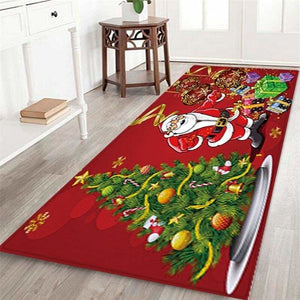 3D Christmas Floor Mat Just For You - Santa Claus Gift