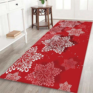 3D Christmas Floor Mat Just For You - Snowflake / 60x180 cm
