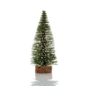 A Small Pine Tree Placed In The Desktop - Christmas