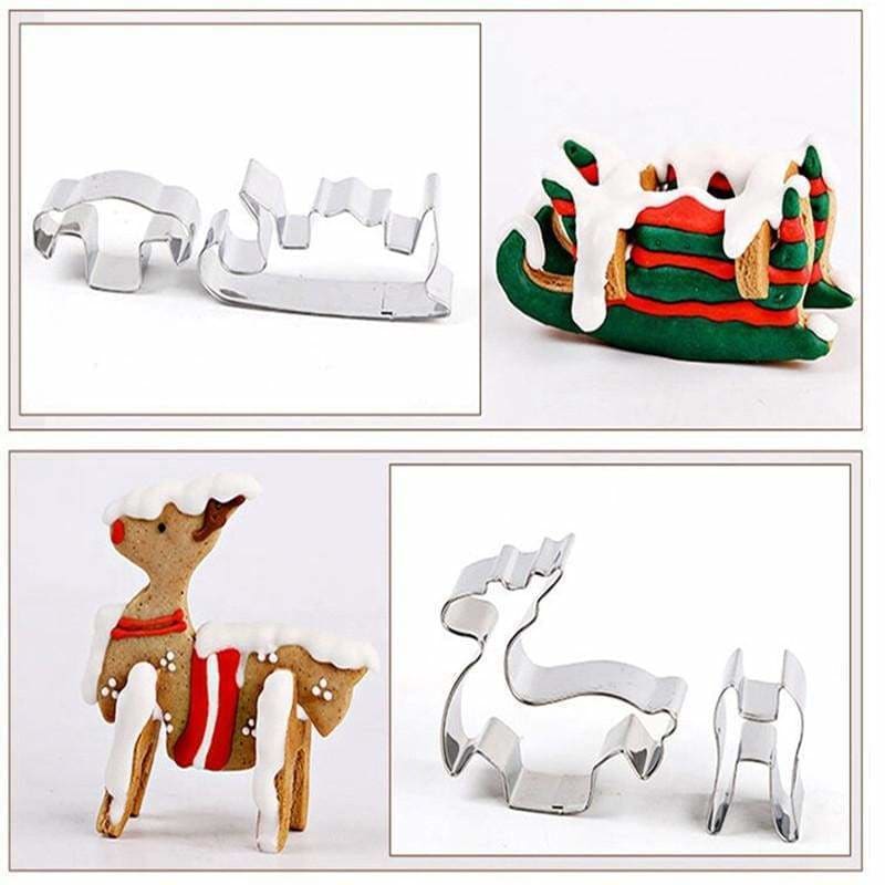 Amazing 3d christmas cookie cutter - with box - kitchen 