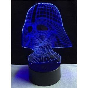 Amazing 3D lamps - Darth Vader / Touch 7 Colors - Illusion