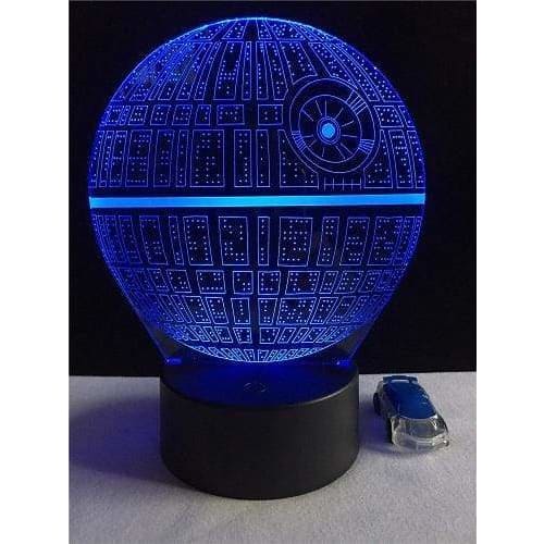 Amazing 3D lamps - Death Star / Touch 7 Colors - Illusion