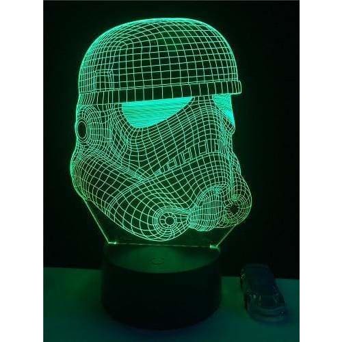 Amazing 3D lamps - Stormtrooper / Touch 7 Colors - Illusion