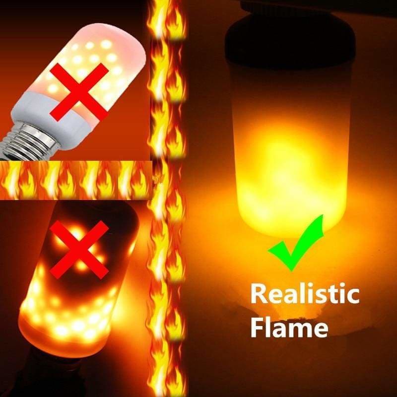 Amazing LED Flame Lamps - Bulbs & Tubes